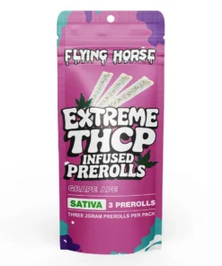 Grape Ape Flying Horse Extreme THCP Infused Pre-Rolls 3ct