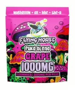 Grape Flying Horse Fukd Blend Gummies 1000MG