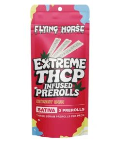 Honey Bun Flying Horse Extreme THCP Infused Pre-Rolls 3ct