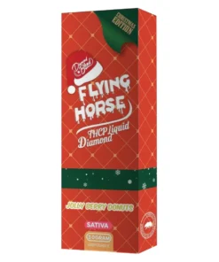 Jolly Berry Donuts Flying Horse THCP Liquid Diamond Christmas Edition Disposable 3G