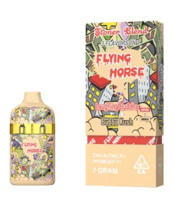 Laughing Buddha | Bubba Kush Flying Horse Stoner Blend Disposable 7G