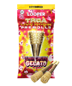 Live Rosin Prerolls: Lemon Cherry Gelato