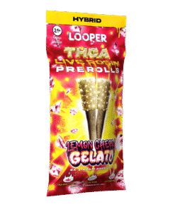 Alternative view of Live Rosin Prerolls: Lemon Cherry Gelato