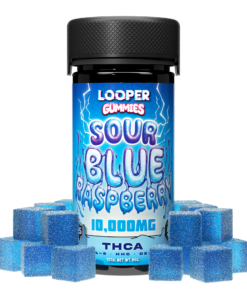 Gummies: Sour Blue Raspberry