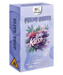 Mercury Kush Flying Horse THCP+Diamond Sauce+THC VIII Live Resin Vape 3.5G