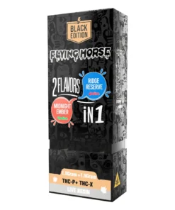 Midnight Ember | Ridge Reserve Flying Horse 2in1 Live Resin Disposable 3.8G
