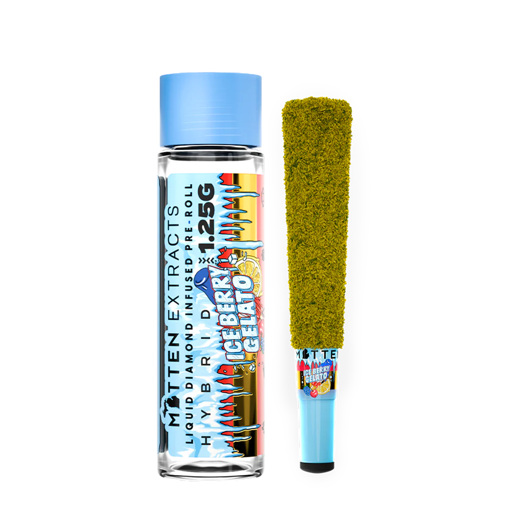 Mitten Extracts 1.25g Infused Pre-Roll – Ice Berry Gelato