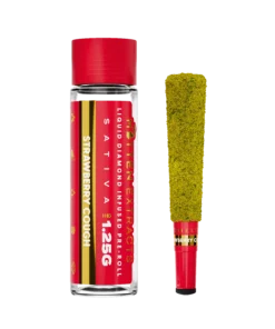 Mitten Extracts 1.25g Infused Preroll – Strawberry Cough (Sativa)