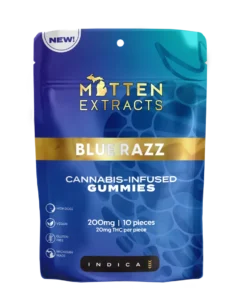 Mitten Extracts – Blue Razz Fruit Chews 200mg