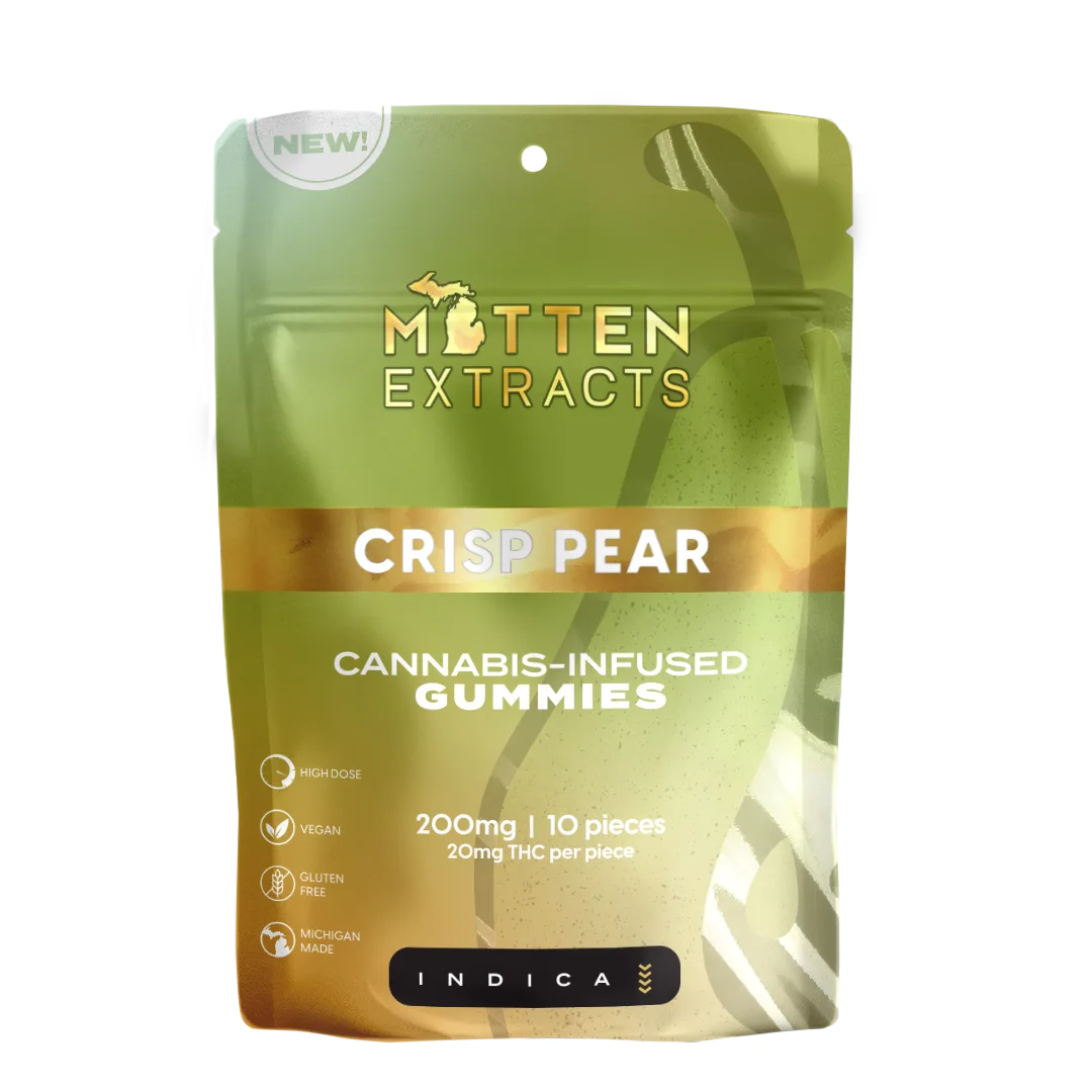 Mitten Extracts – Crist Pear Gummies 200mg (10 Pack)