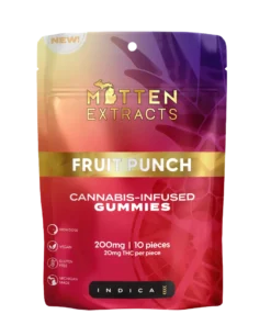 Mitten Extracts – Fruit Punch Gummies 200mg (10 Pack)