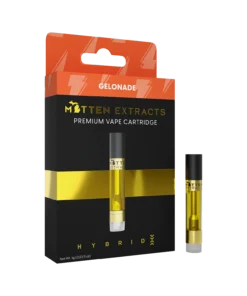 Mitten Extracts – Gelonade 1g Vape Cartridge (Hybrid)
