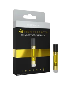 Mitten Extracts – Ghost Biscotti 1g Vape Cartridge (Indica)