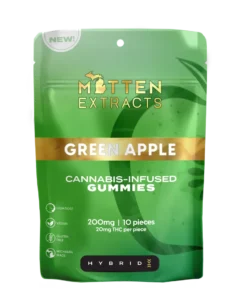 Mitten Extracts – Green Apple Gummies 200mg (10 Pack)