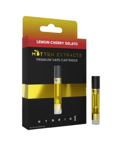 Mitten Extracts – Lemon Cherry Gelato 1g Vape Cartridge (Hybrid)