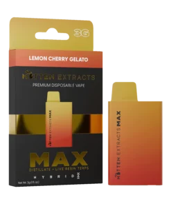 Mitten Extracts MAX Disposable – Lemon Cherry Gelato 3g (Hybrid)