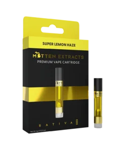 Mitten Extracts – Super Lemon Haze 1g Vape Cartridge (Sativa)