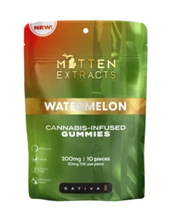 Mitten Extracts – Watermelon Gummies 200mg (10 Pack)