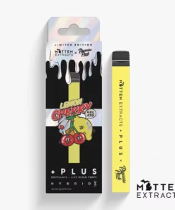 Mitten + Plus x Pressure Pack Disposable – Lemon Cherry Gelato 1g (Hybrid)