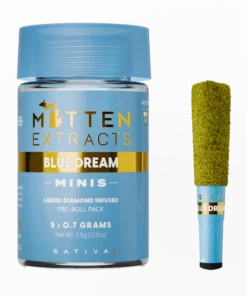 Mittens Extracts Minis | Infused Pre-Rolls 3.5g | 5pk – Blue Dream