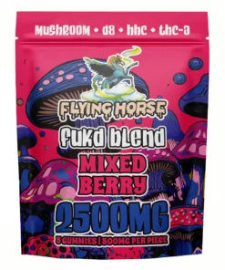 Mixed Berry Flying Horse Fukd Blend Gummies 2500MG