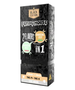 Mountain Wild | Charcoal Zest Flying Horse 2in1 Live Resin Disposable 3.8G
