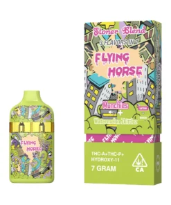 Munchies | Watermelon Skittlez Flying Horse Stoner Blend Disposable 7G