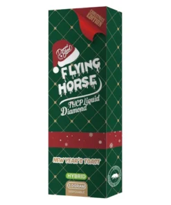 New Year’s Toast Flying Horse THCP Liquid Diamond Christmas Edition Disposable 3G