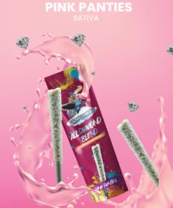Alternative view of Pink Panties Flying Horse All Diamond Blend THCA Pre-Roll 2G
