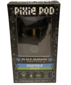 Pixie pod 4g black diamond edition Zootiez THCa + THCP 4ml Vape