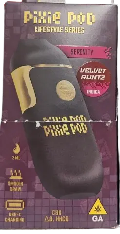 Velvet Runtz 2G Lifestyle Indica