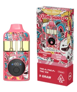 Strawberry Pop | After Love Flying Horse Stoner Blend 3in1 Disposable 9G