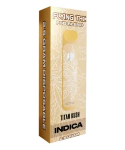 Titan Kush Flying Horse THC FSD Blend Disposable 2.5G