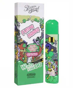 White Fire OG Flying Horse Stoner Blend Disposable 3G