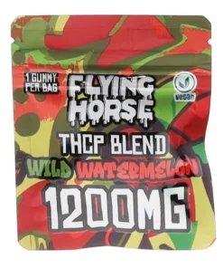 Wild Watermelon Flying Horse THCP Blend Infused Gummies 1200MG