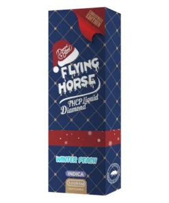 Winter Peach Flying Horse THCP Liquid Diamond Christmas Edition Disposable 3G