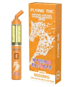 Yellow Express Flying Horse THC Waka Waka Blend Disposable 6000MG