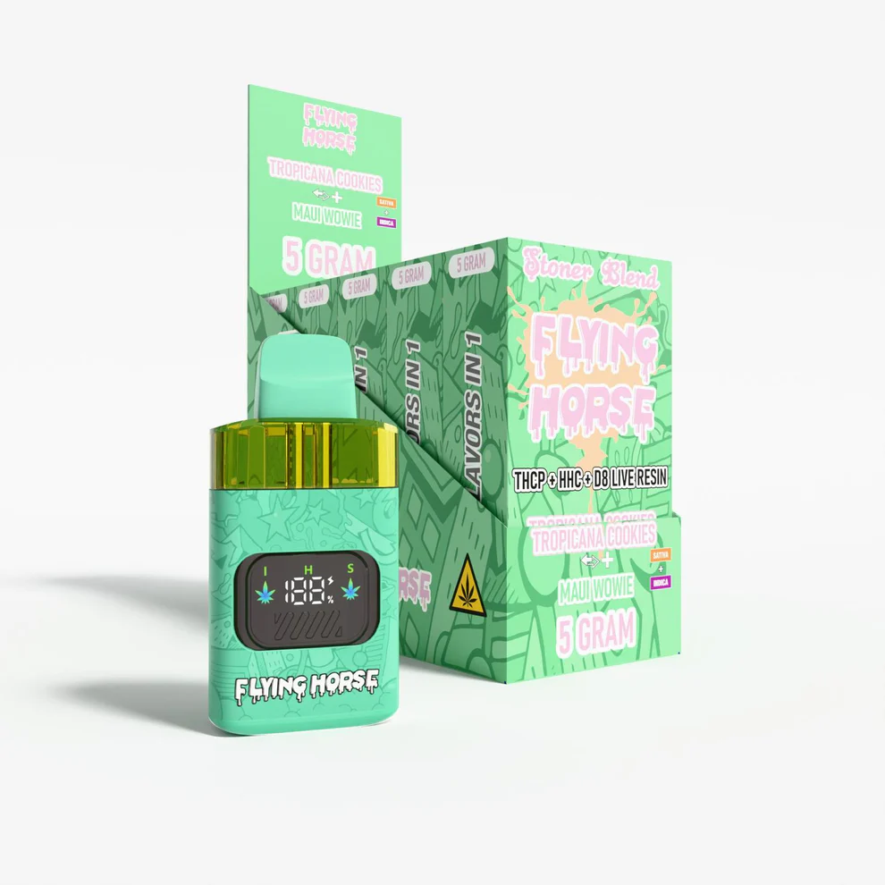 FLYING HORSE STONER BLEND 5GM – 3 FLAVORS IN 1 DISPOSABLE - Image 2
