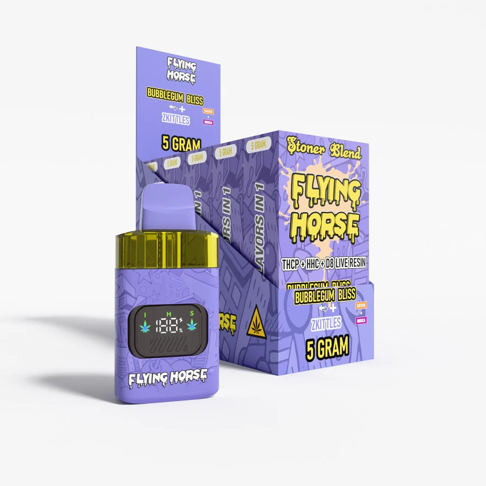 FLYING HORSE STONER BLEND 5GM – 3 FLAVORS IN 1 DISPOSABLE - Image 5