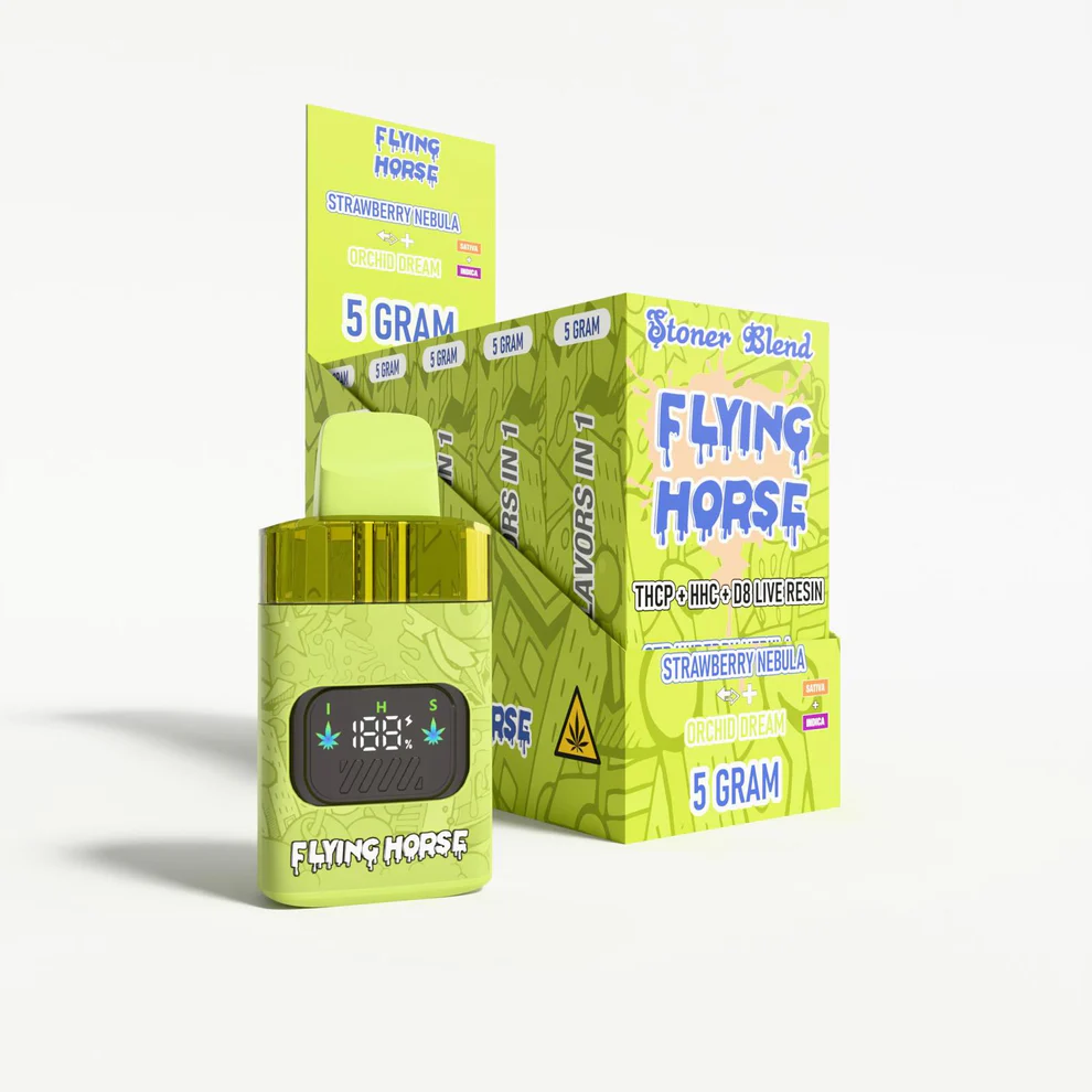 FLYING HORSE STONER BLEND 5GM – 3 FLAVORS IN 1 DISPOSABLE - Image 7