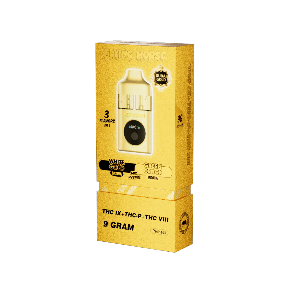 Flying Horse Dubai Gold 3 in 1 Disposable 9G - Image 2