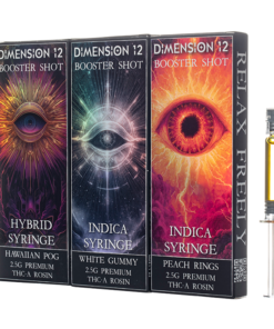 Dimension 12 THCA Booster Shot Syringe 2.5G