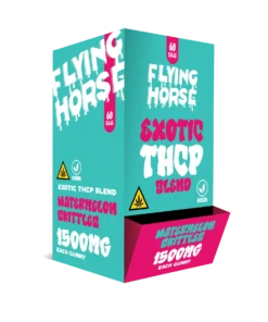 FLYING HORSE EXOTIC THCP 1500MG 60CT/BX