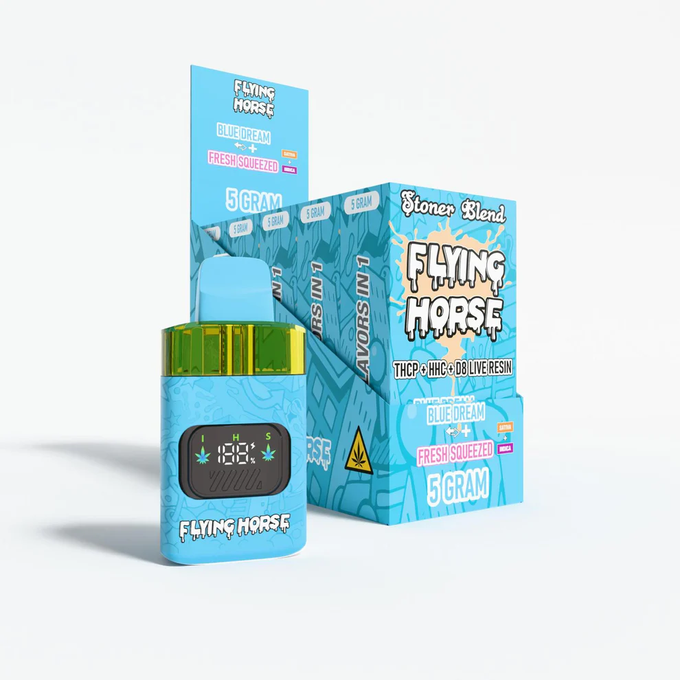FLYING HORSE STONER BLEND 5GM – 3 FLAVORS IN 1 DISPOSABLE - Image 4