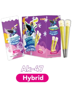 FLYING HORSE THCA DIAMOND INFUSED PREROLL 10CT/BX - Image 6
