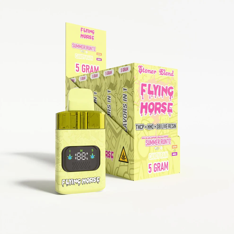 FLYING HORSE STONER BLEND 5GM – 3 FLAVORS IN 1 DISPOSABLE - Image 6