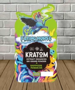 Alternative view of Flying Horse Extract Enhanced Kratom Powder