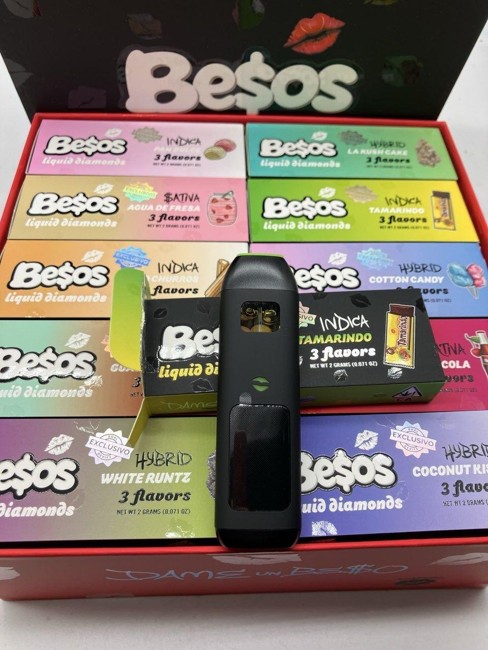 NEW BESOS 2G SWITCH 3 FLAVORS IN 1 DEVICE