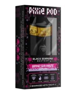 Pixie pod 4g black diamond edition Amnesia Haze THCa + THCP 4ml Vape